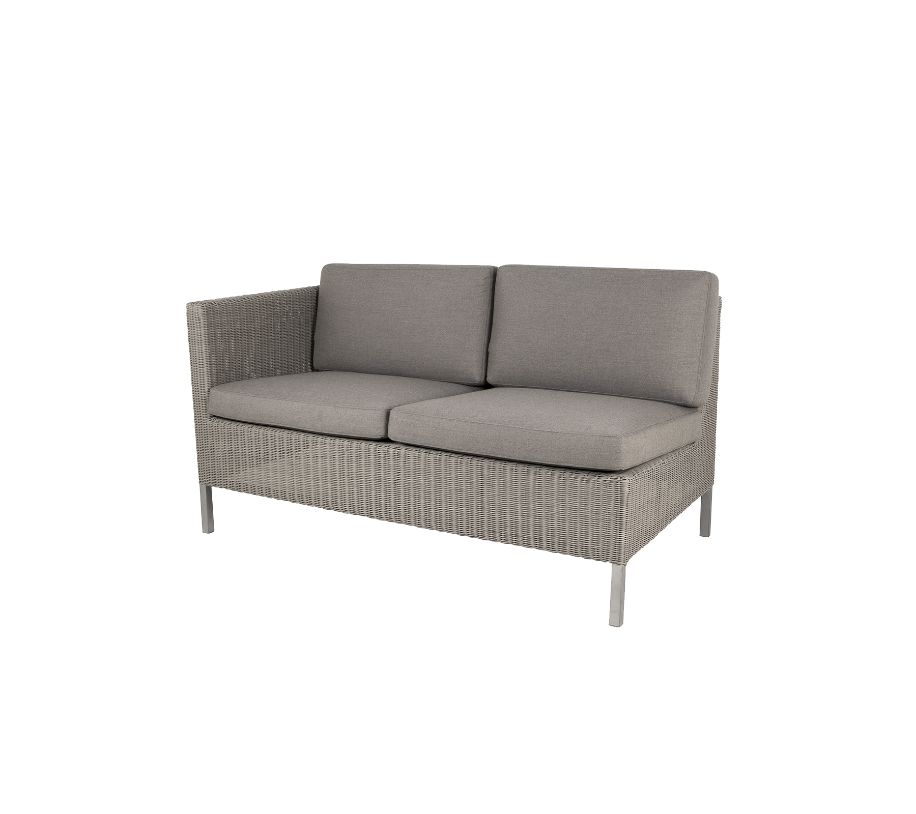 Cane-line Connect Dining Lounge 2-Seater Sofa Right Module