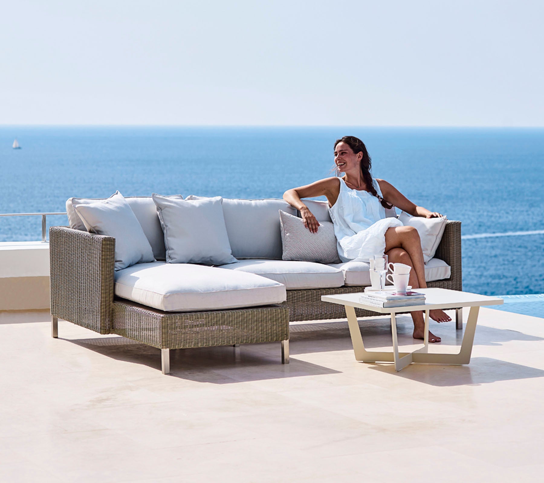 Cane-line Connect 2-Seater Sofa Left Module