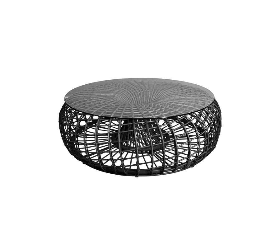 Cane-line Nest Outdoor coffee table/footstools