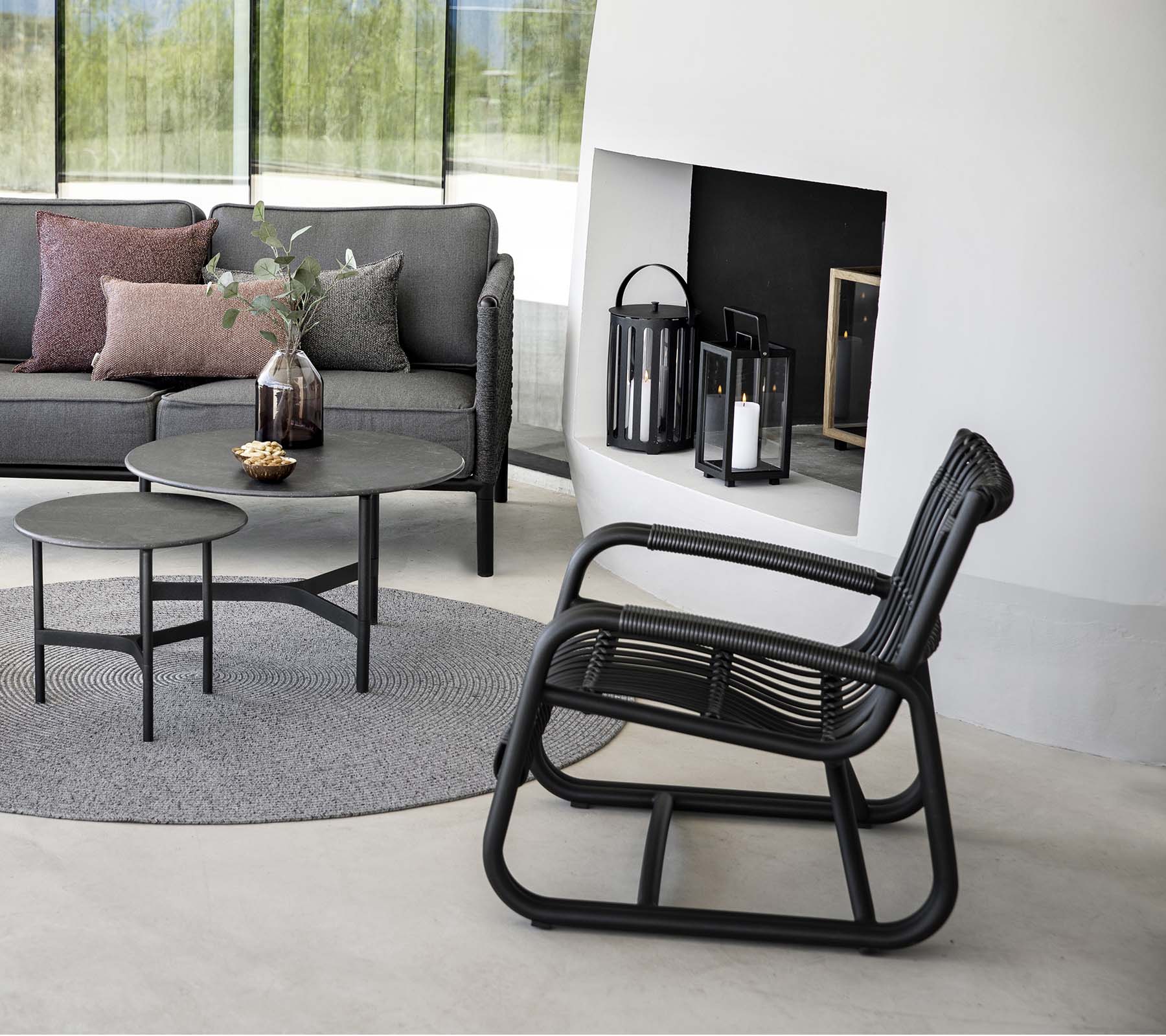 Cane-line Curve Lounge Chair Outdoor