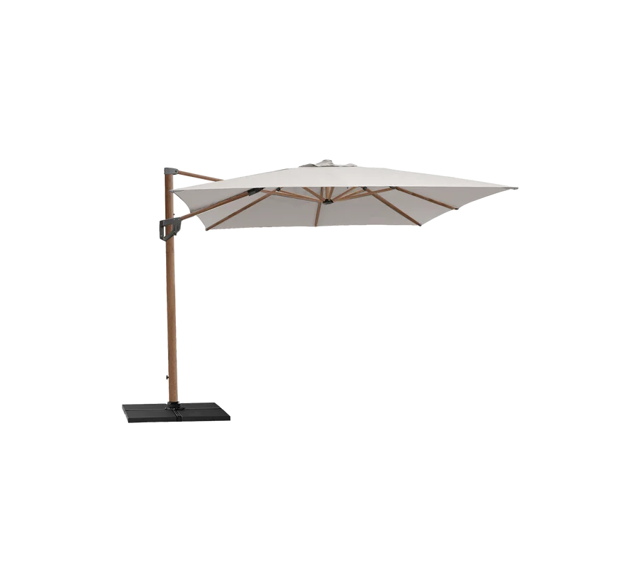 Cane-line Hyde luxe tilt parasol 3x3 m