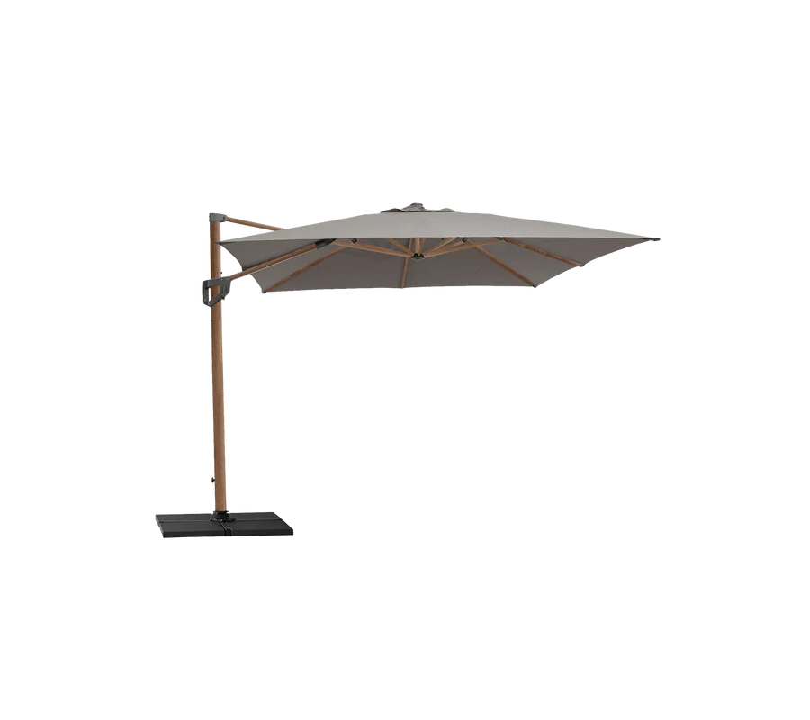 Cane-line Hyde luxe tilt parasol 3x3 m
