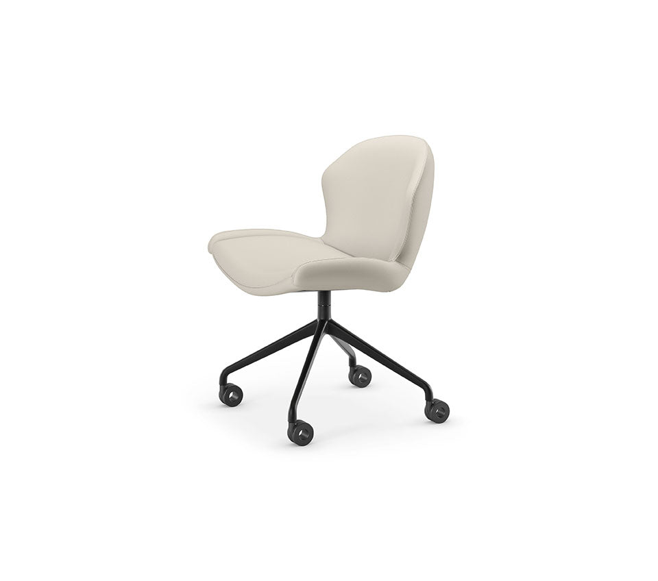 Cattelan Italia Rachel Wheels Swivel Office Armchair