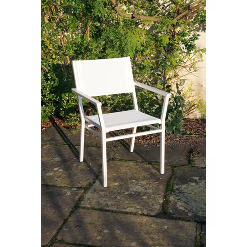 Barlow Tyrie Equinox Dining Carver - Powder Coated