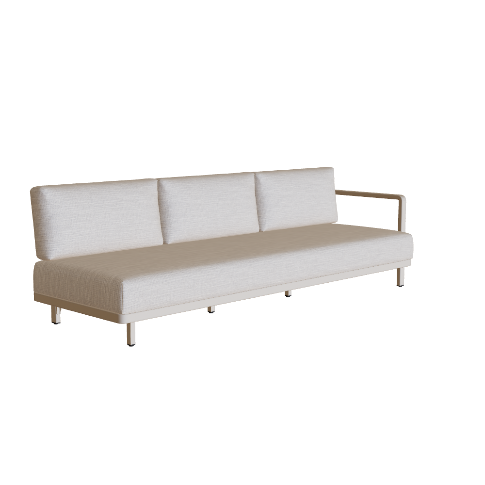 Royal Botania Alura Lounge 3 Seater With Left Armrest