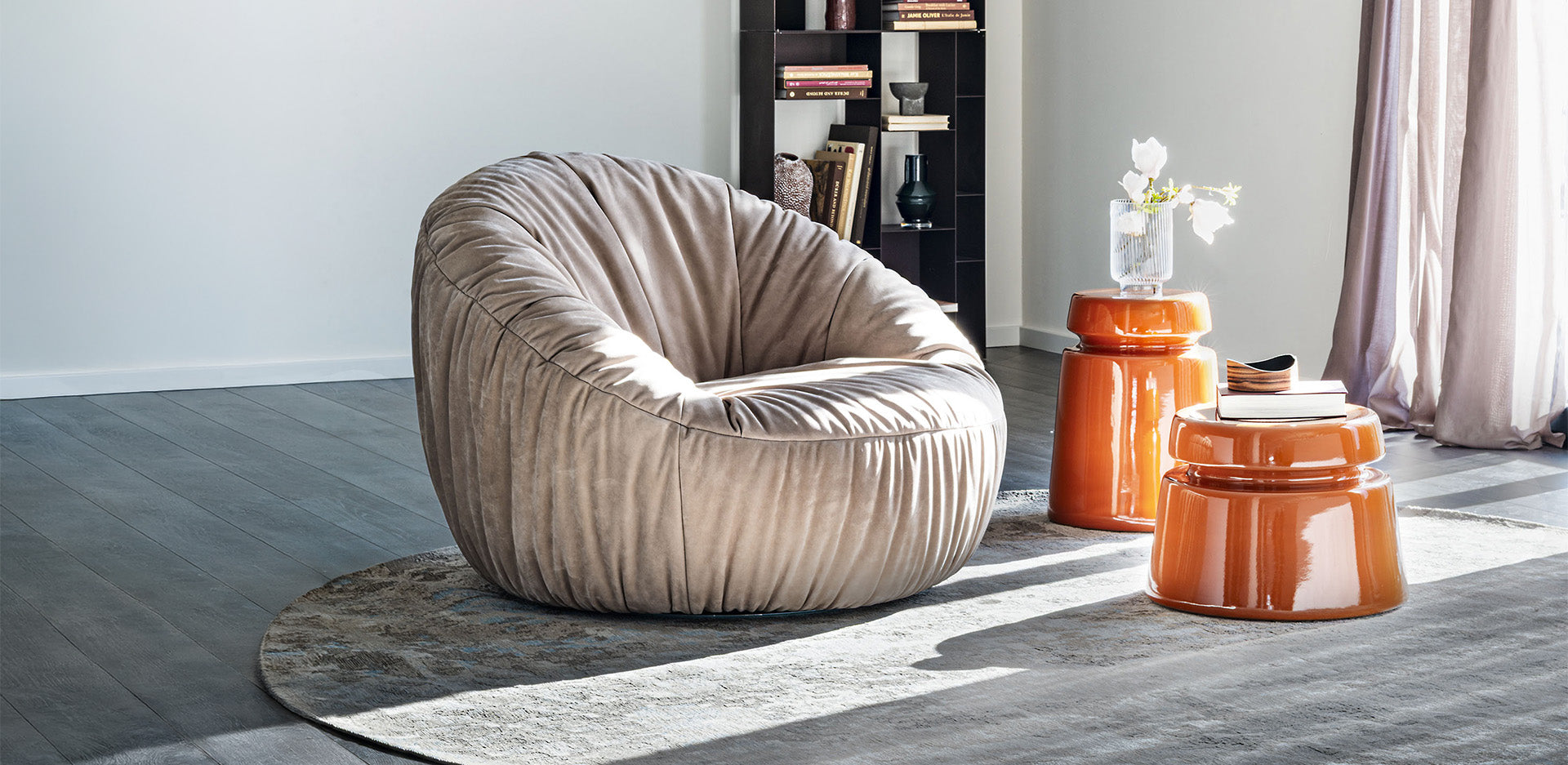 Cattelan Italia Peggy Turn Armchair