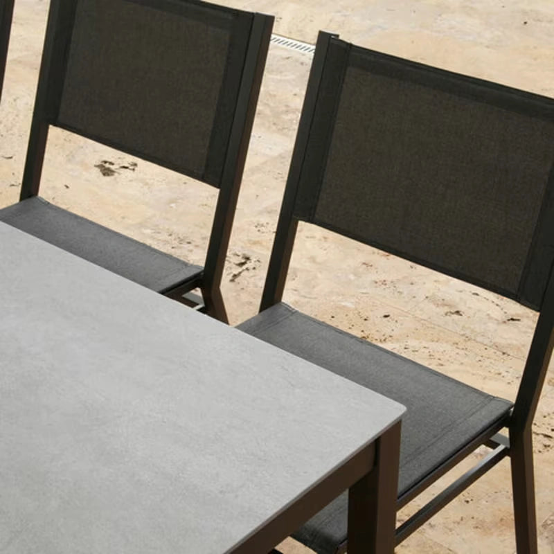 Barlow Tyrie Equinox Dining Table 200 Rectangular - Powder Coated