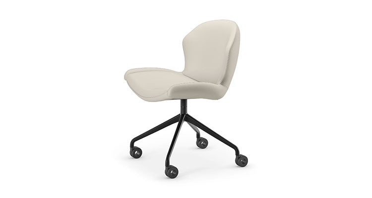 Cattelan Italia Rachel Wheels Swivel Office Armchair