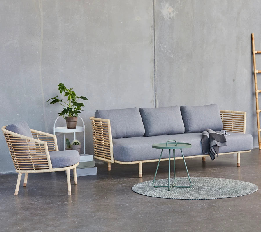 Cane-line Sense 3-Seater Sofa Frame Indoor