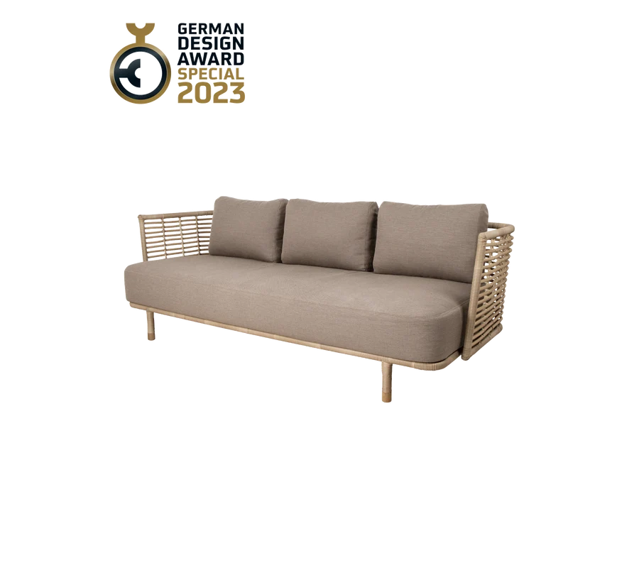 Cane-line Sense 3-Seater Sofa