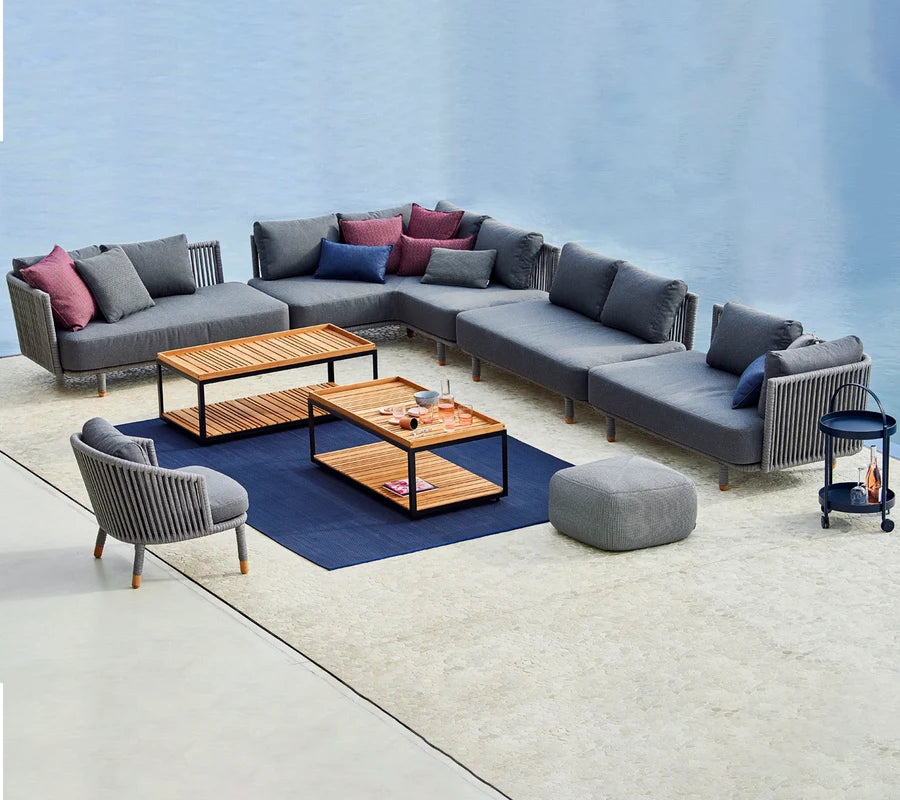 Cane-line Moments modular corner sofa