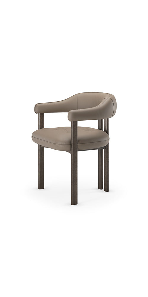 Cattelan Italia Greta Wood Dining Armchair