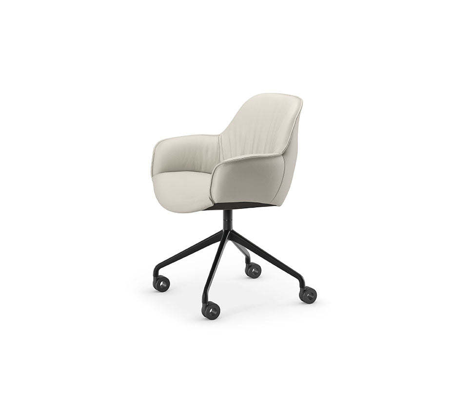 Cattelan Italia Scarlett Wheels Swivel Office Armchair