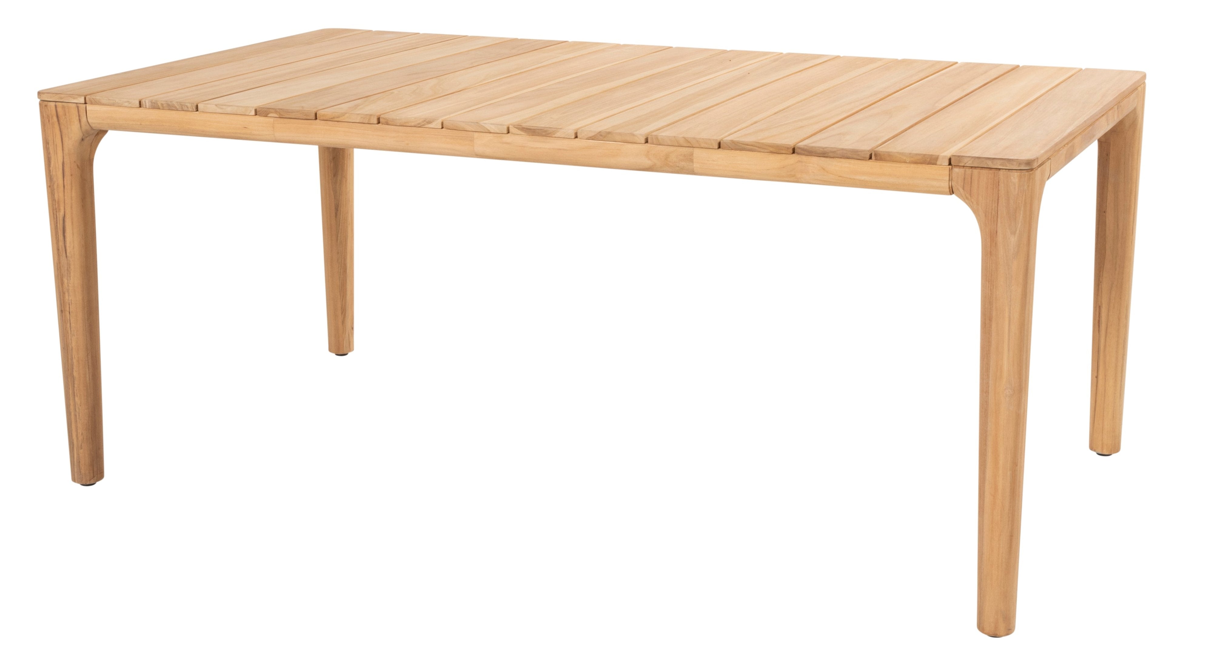 4 Seasons Outdoor Liam Dining Table With Natural Teak Top 180 x 100 x 75 cm