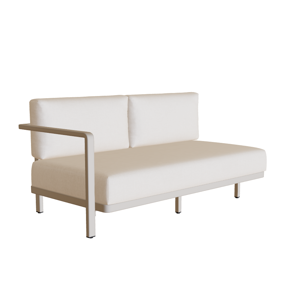 Royal Botania Alura Lounge 2 Seater With Right Armrest