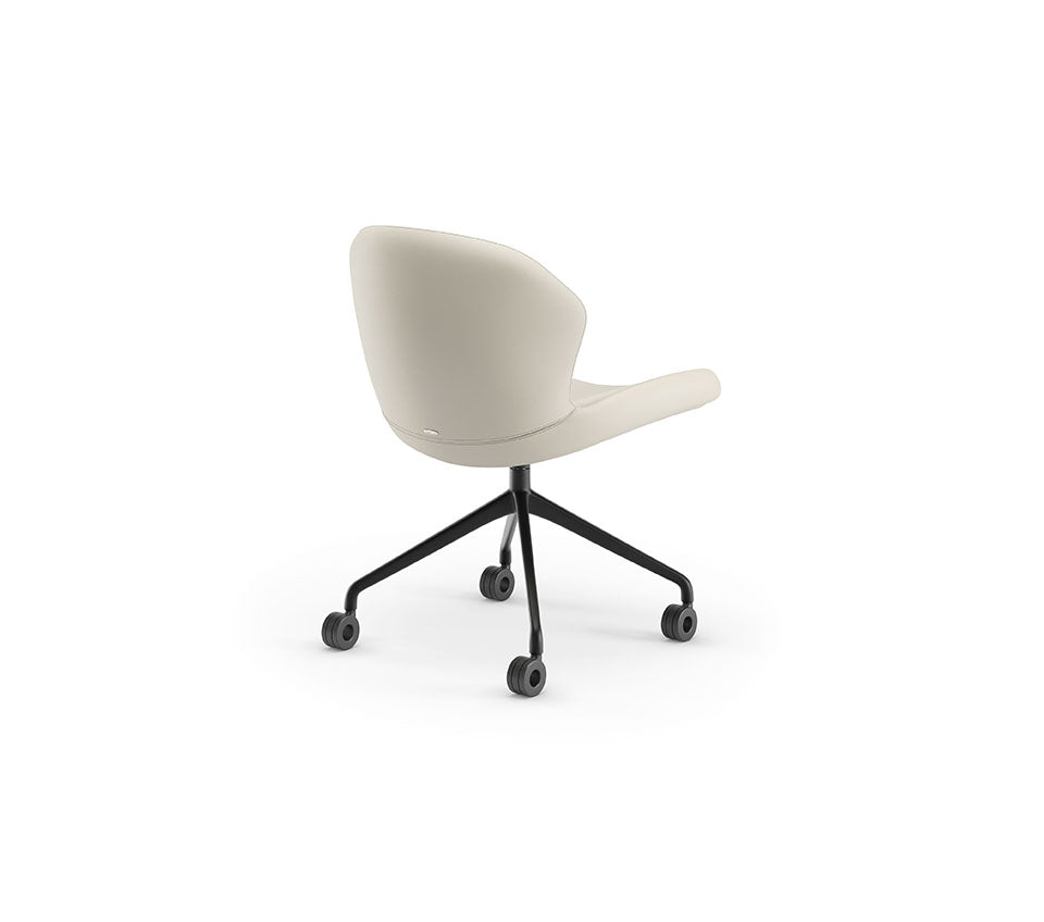 Cattelan Italia Rachel Wheels Swivel Office Armchair