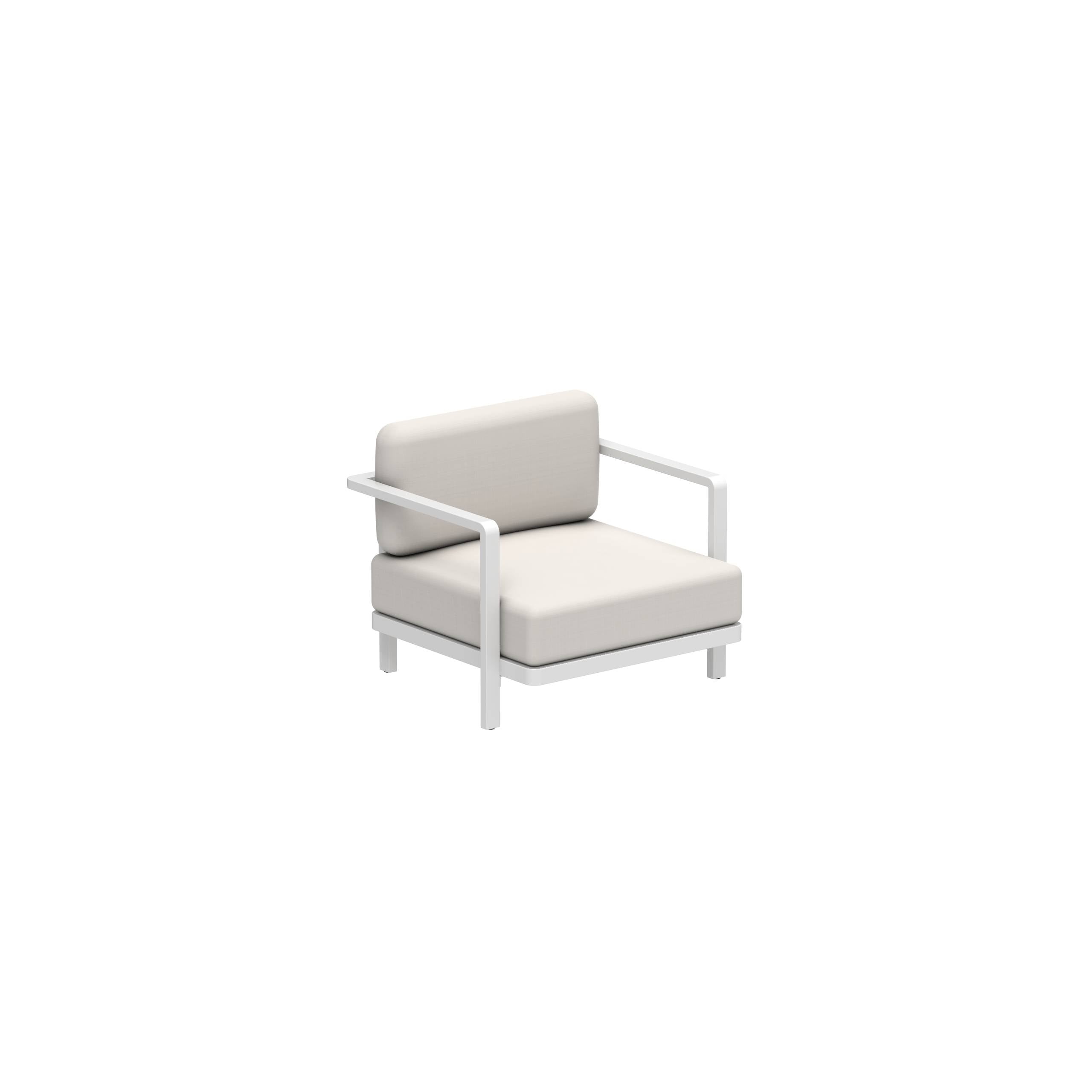 Alura Lounge One Seater White