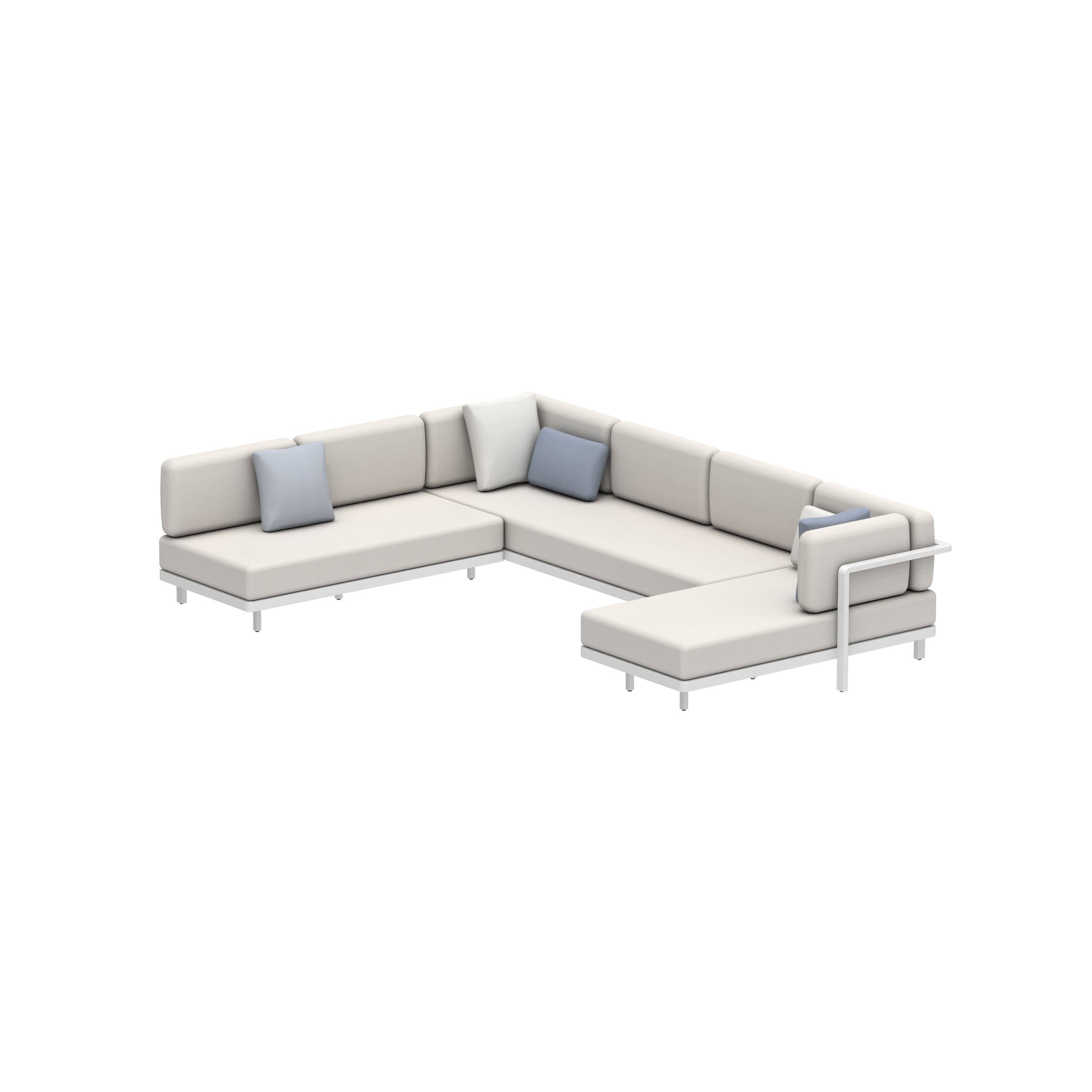 Alura Lounge Set12 White