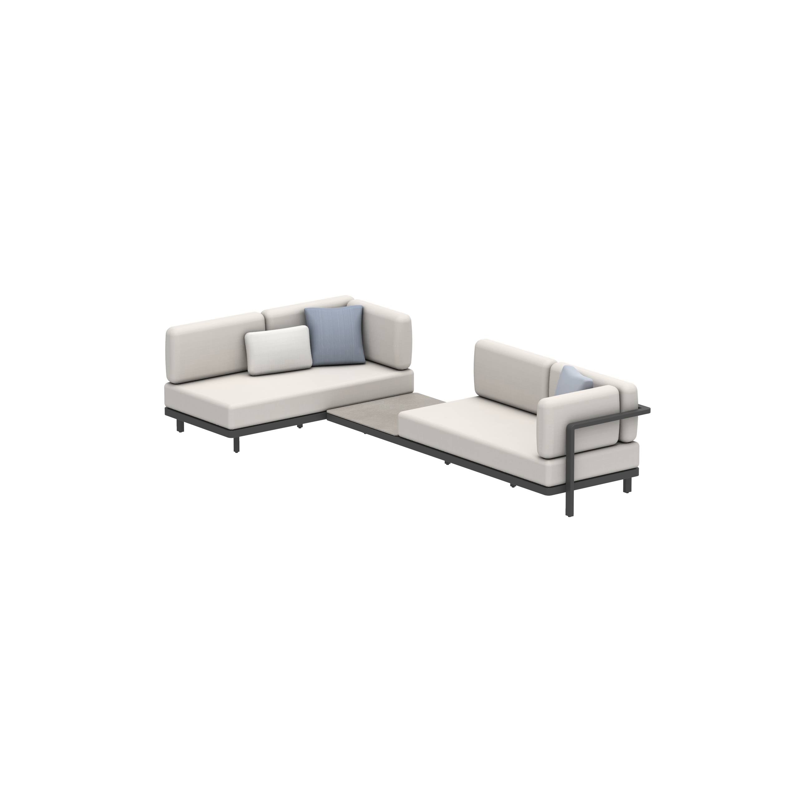 Alura Lounge Set13b Anthracite