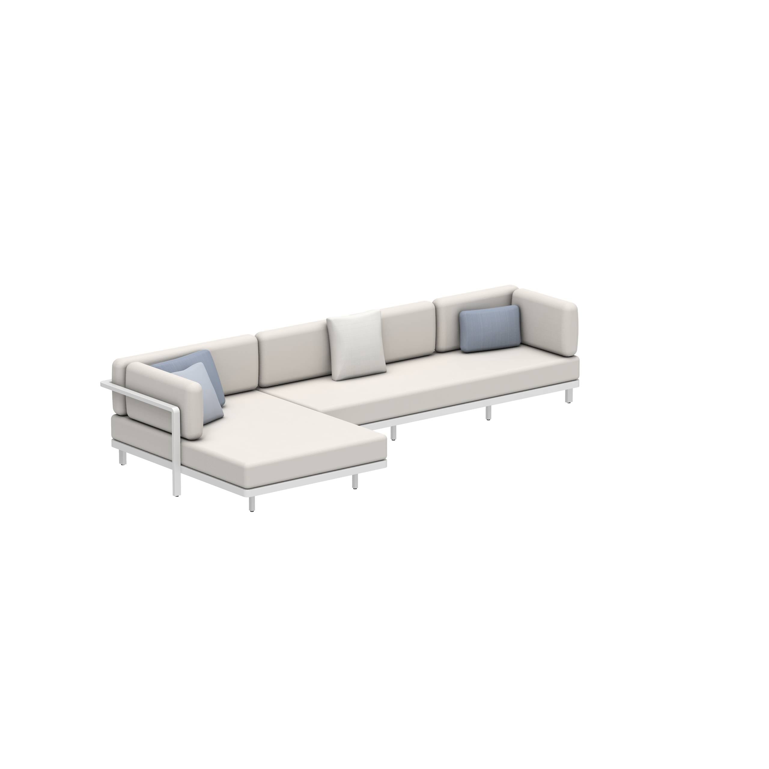 Alura Lounge Set15b White