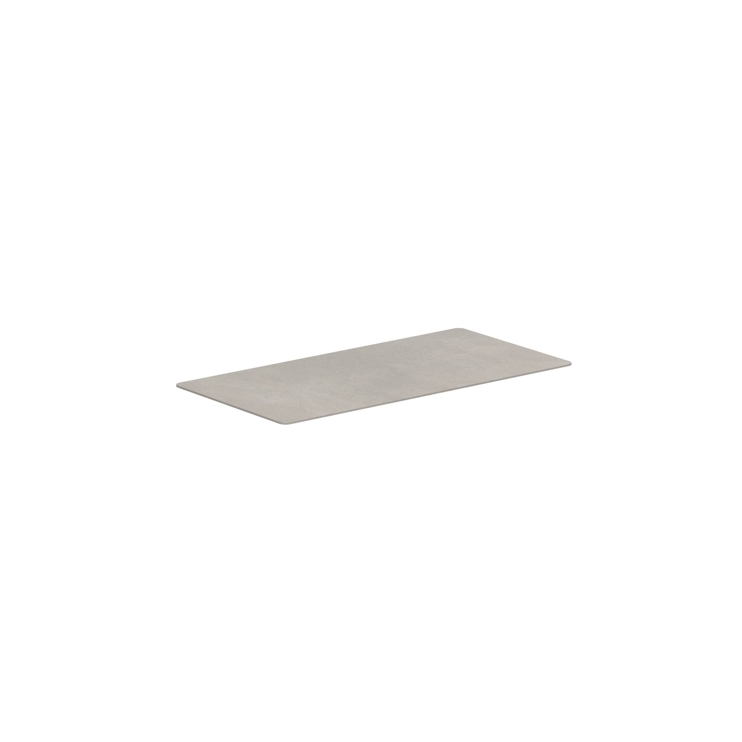 Alura Lounge Tabletop 160x80cm Ceramic Cemento Luminoso
