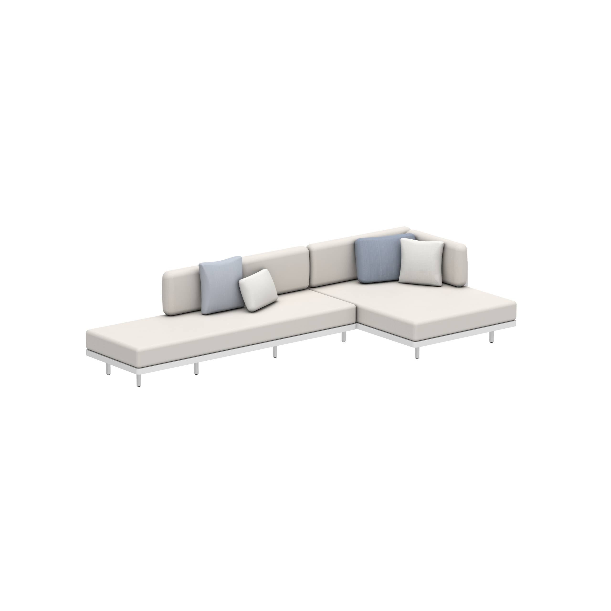 Alura Lounge Set16a White