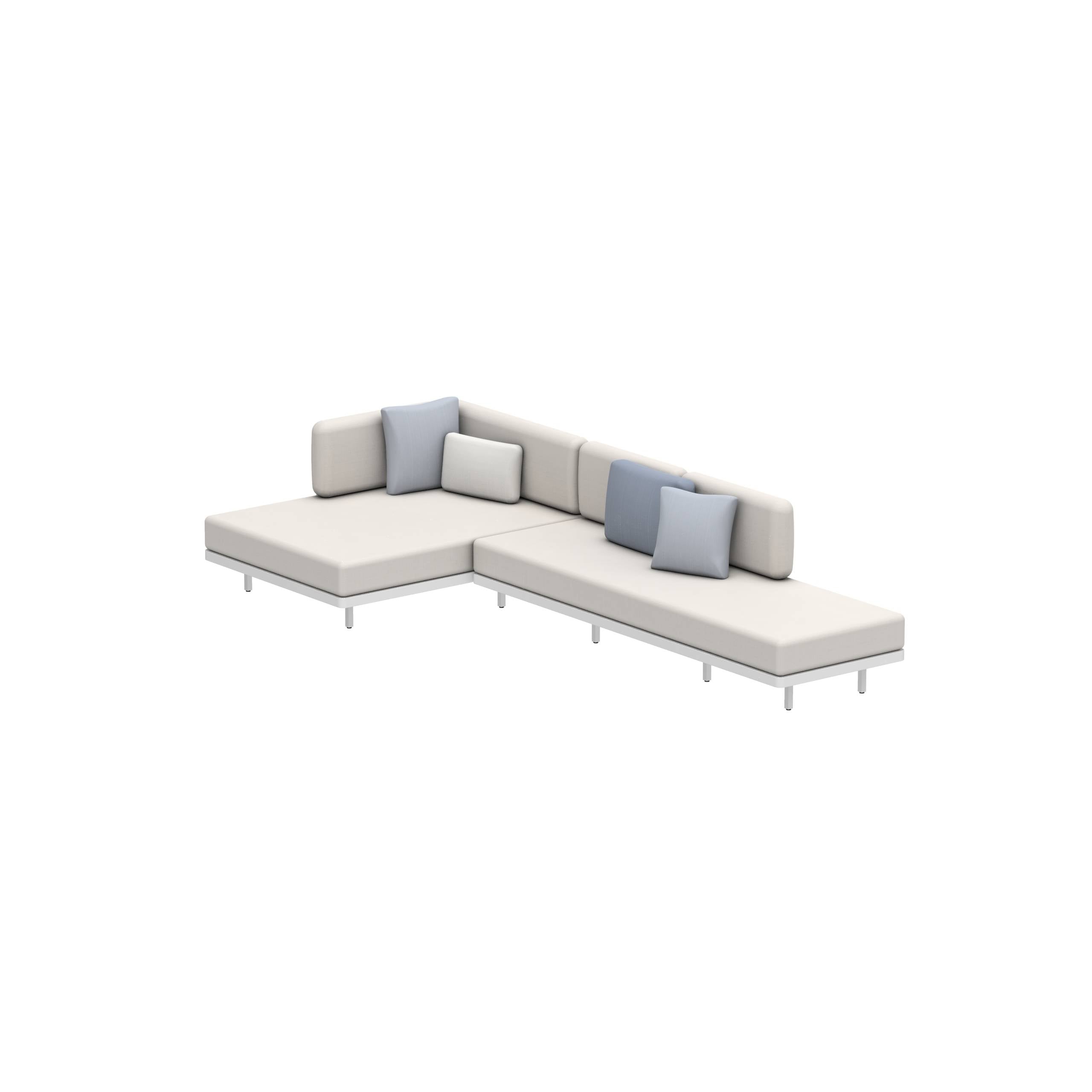 Alura Lounge Set16b White