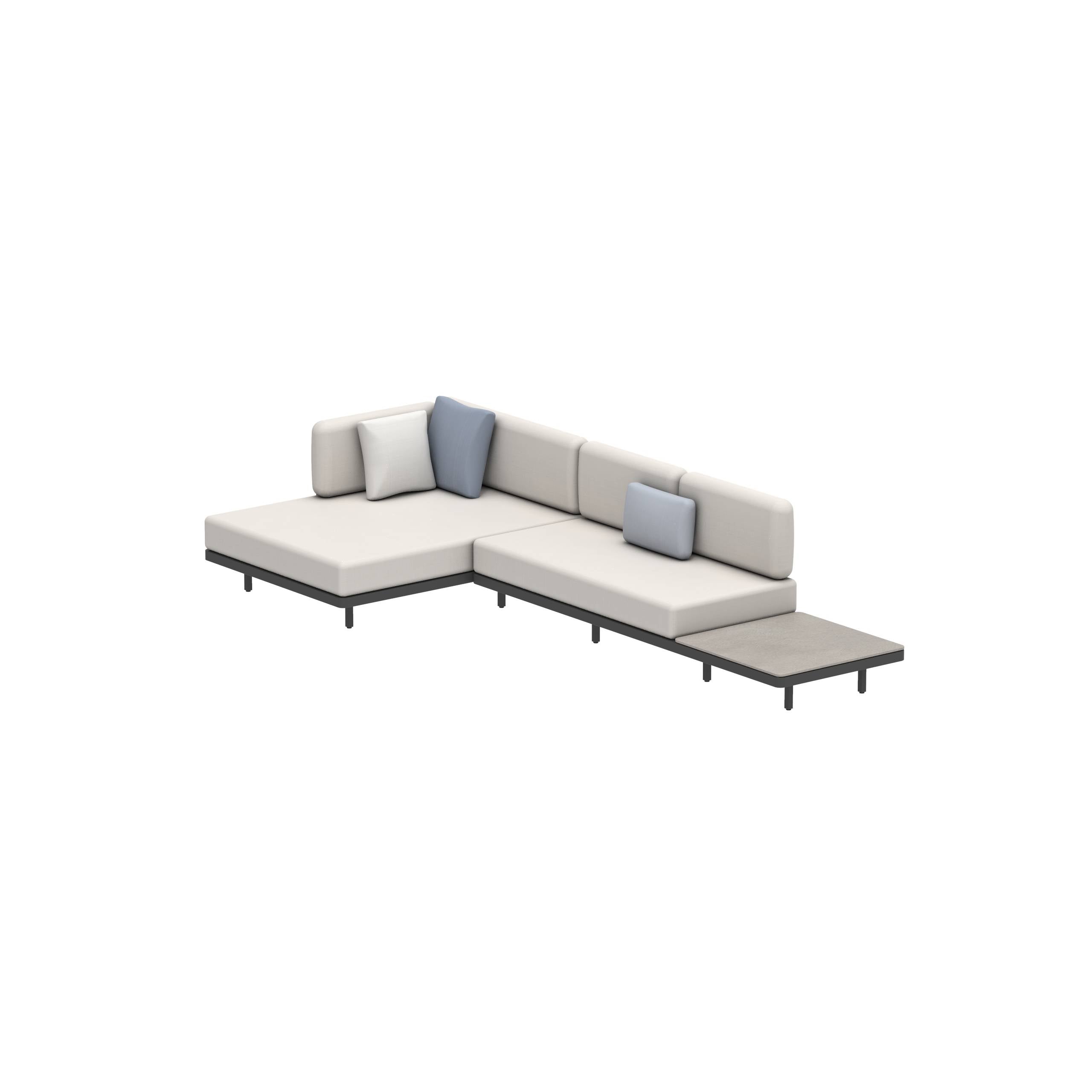 Alura Lounge Set16d Anthracite