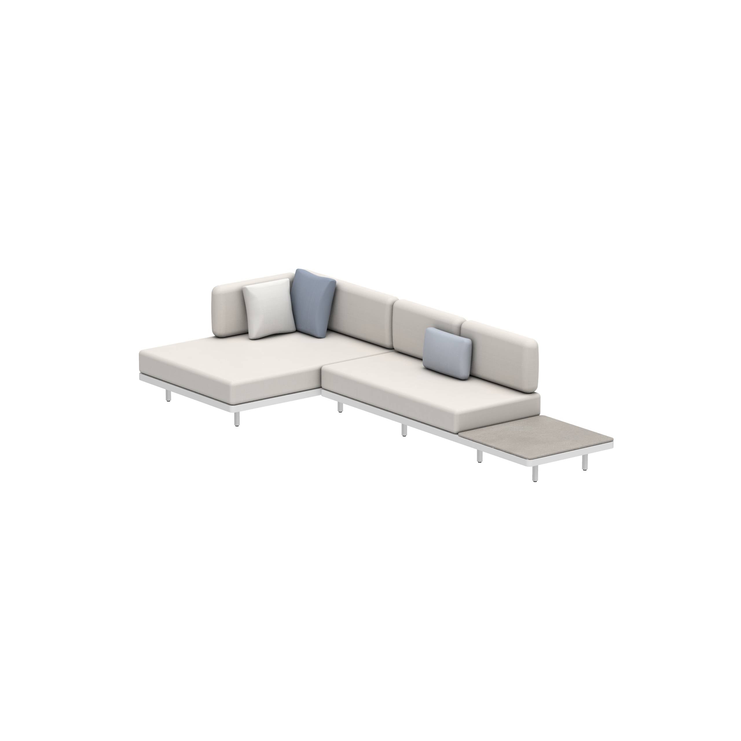 Alura Lounge Set16d White