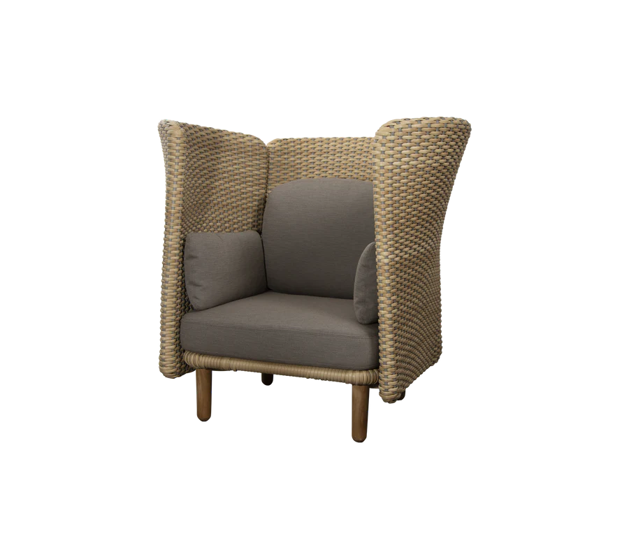 Cane-line Arch Lounge Chair W/High Arm-/Backrest