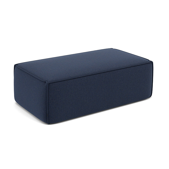 Manutti Touch Rectangular Pouf with 112 cm Width and 65 cm Depth