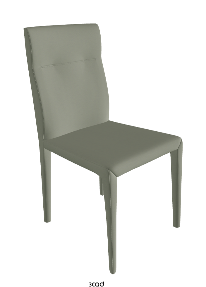 Agatha Flexible Backrest_Soft Leather_Cenere