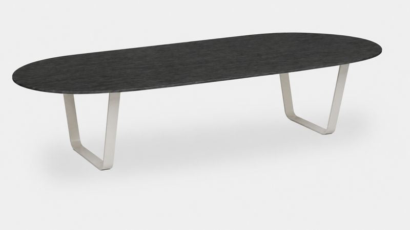 Manutti Air Boat Shaped Dining Table 280 × 132 cm
