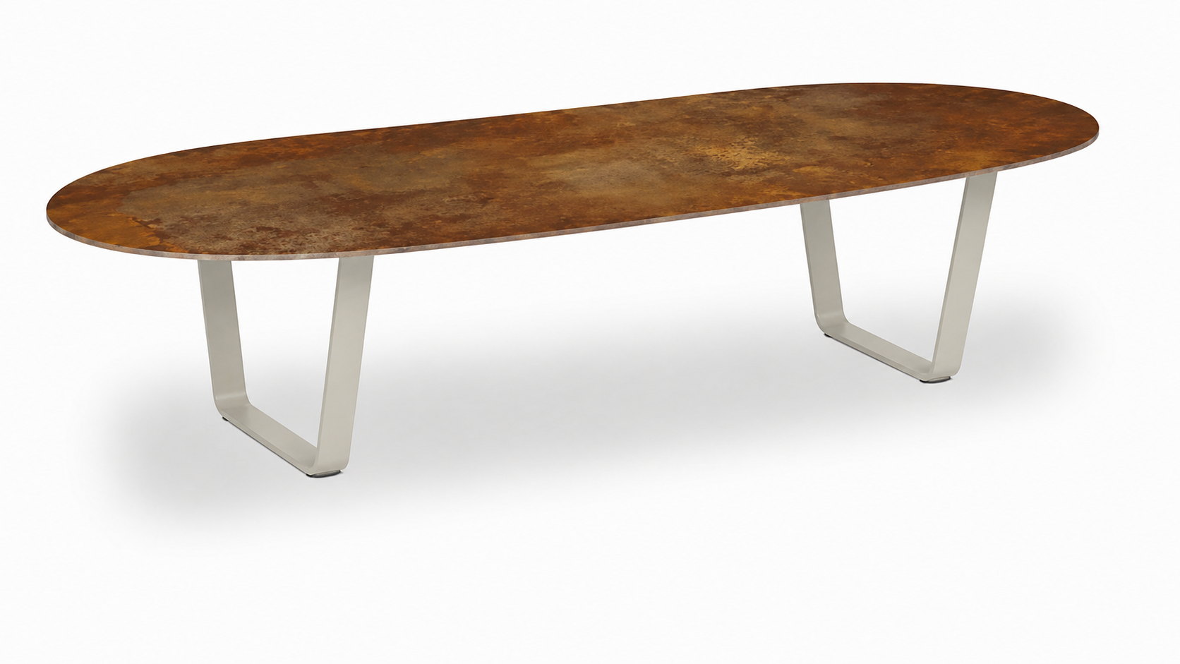 Manutti Air Boat Shaped Dining Table 280 × 132 cm