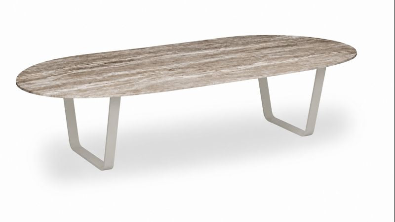 Manutti Air Boat Shaped Dining Table 280 × 132 cm