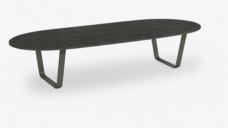Manutti Air Boat Shaped Dining Table 280 × 132 cm