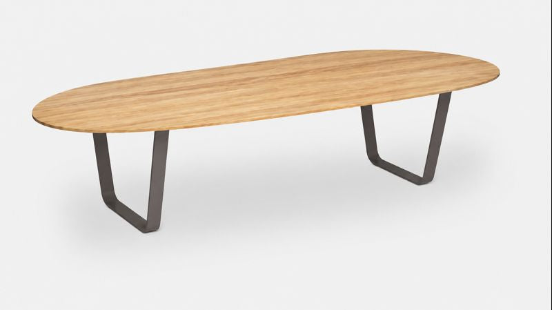 Manutti Air Boat Shaped Dining Table 280 × 132 cm