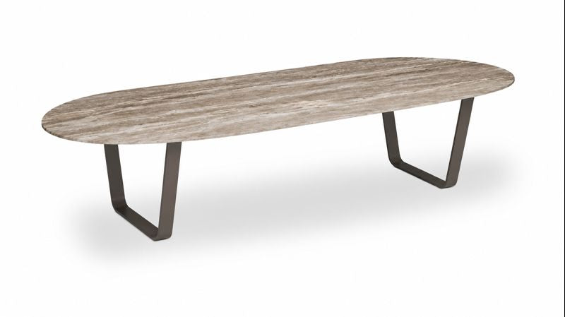 Manutti Air Boat Shaped Dining Table 280 × 132 cm