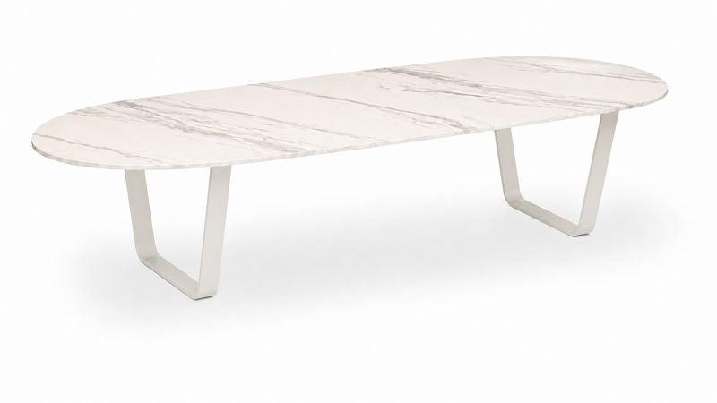 Manutti Air Boat Shaped Dining Table 280 × 132 cm