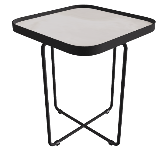 Cattelan Italia Benny Keramik Coffee Table ◻36x36x43h