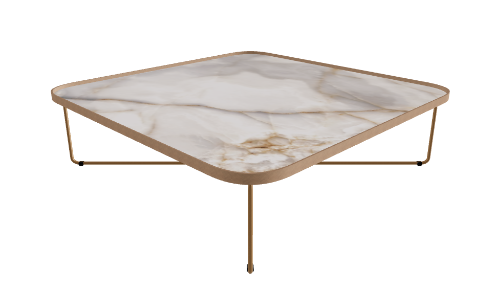 Cattelan Italia Benny Keramik Coffee Table ◻99x99x28h