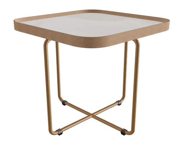 Cattelan Italia Benny Keramik Coffee Table ◻36x36x33h