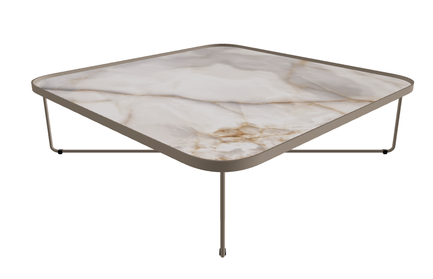 Cattelan Italia Benny Keramik Coffee Table ◻99x99x28h