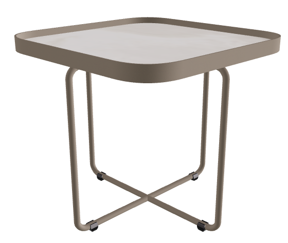 Cattelan Italia Benny Keramik Coffee Table ◻36x36x33h