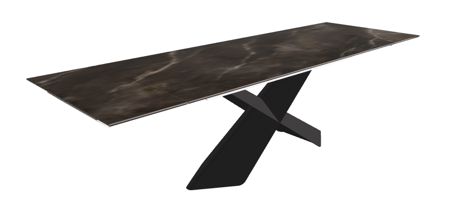 Cattelan Italia Tyron Keramik Drive Rectangular Extendible Dining Table – 182→258x90x74h