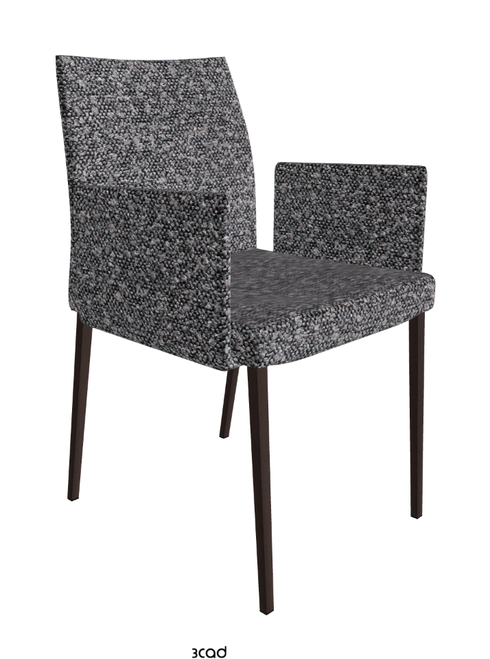 Anna Dining Armchair_Bronze Embossed_Fabric_B244
