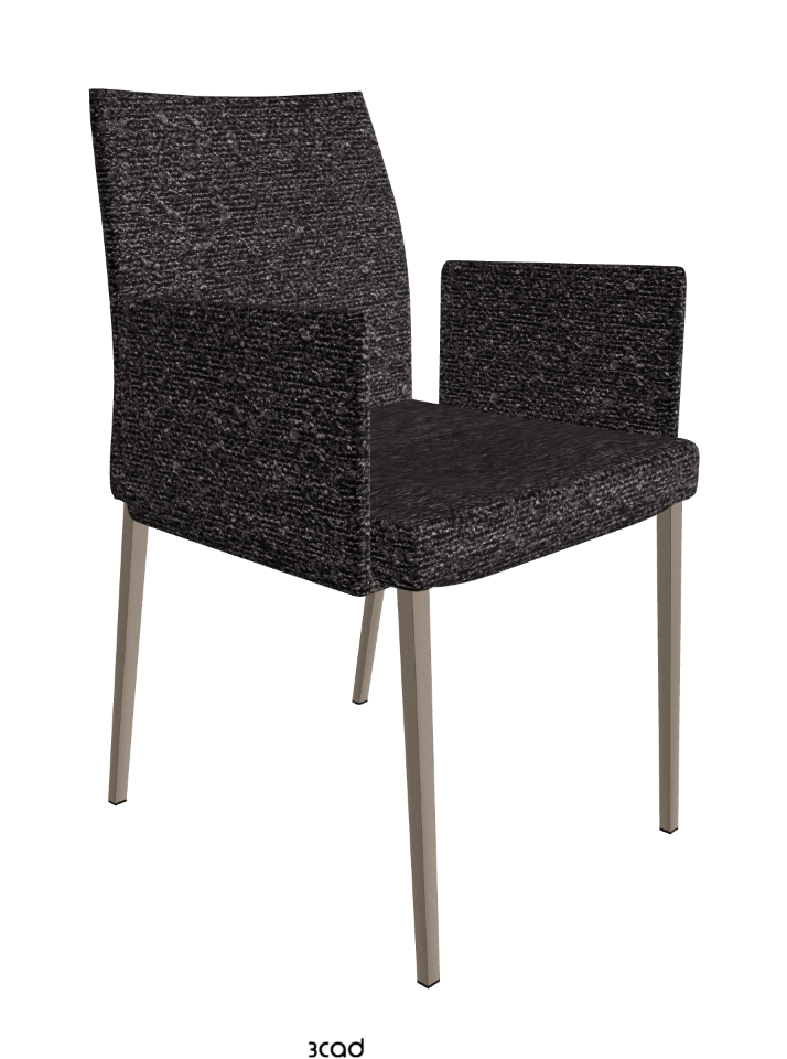 Anna Dining Armchair_Titanium Embossed_Fabric_B246