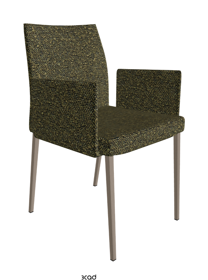Anna Dining Armchair_Titanium Embossed_Fabric_B249