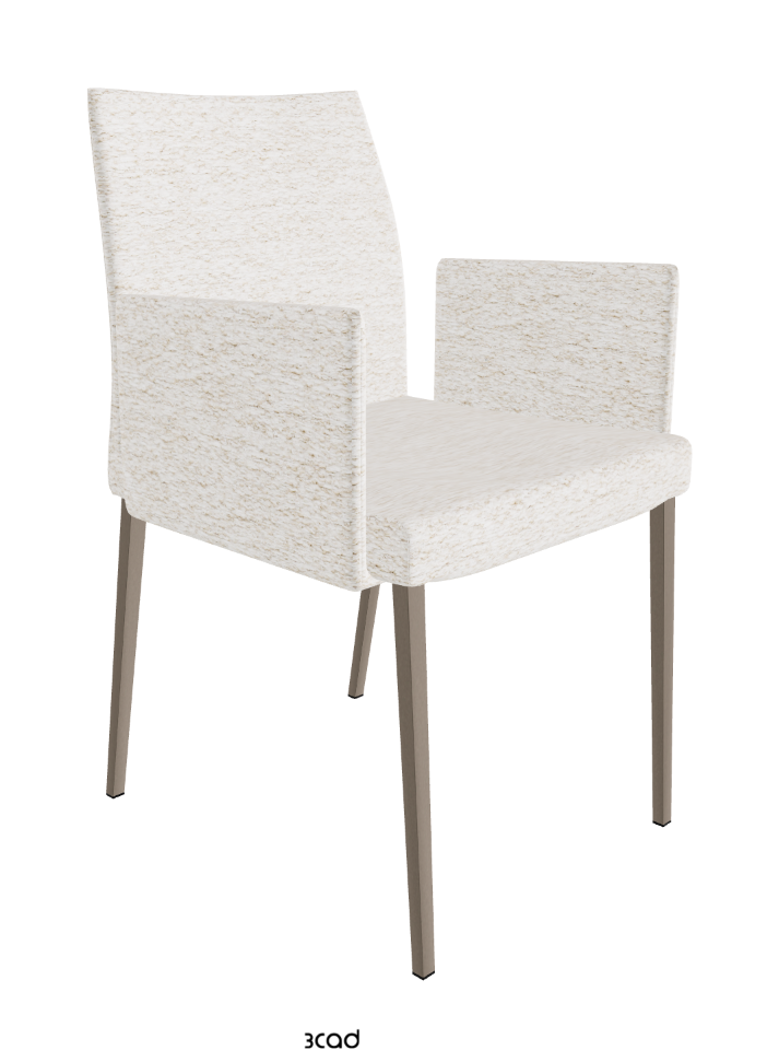 Anna Dining Armchair_Titanium Embossed_Fabric_B730