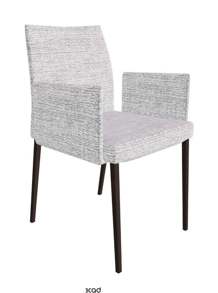 Anna Dining Armchair_Bronze Embossed_Fabric_B810